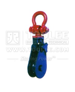 300 2810 21 Light Champion Snatch Block With Shackle Single Sheave 419