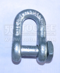 300 1121 Trawling Dee Shackle High Tensile With Square Head Oversize Pin